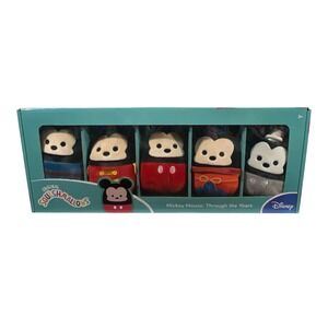 Squishmallow Disney New Mickey Mouse Through The Years 4in Box Set Kellytoy NEW